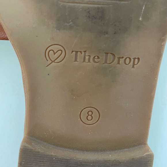 The Drop Monika Flat H-band Slide Sandal Flat Sandal, Size 8 - Picture 5 of 5